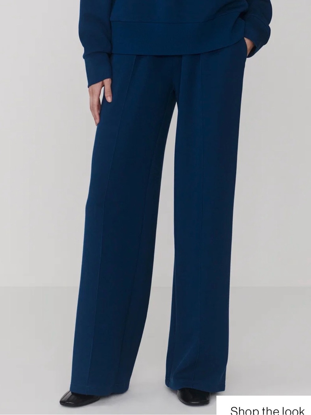 Varley wide leg pant 30” navy new tags med! Won’t leave up long!